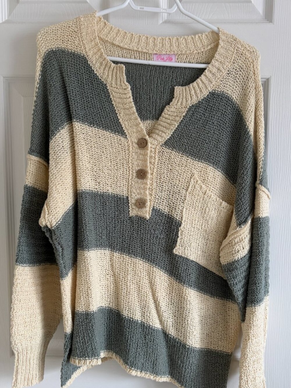 Pink Lily Knitted Cardigan